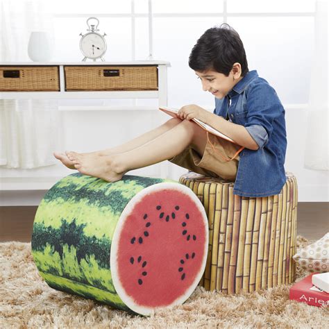 Buy Designer Fruit Log Stool in India