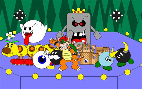 Super Mario 64 Bosses by DarkDiddyKong on DeviantArt