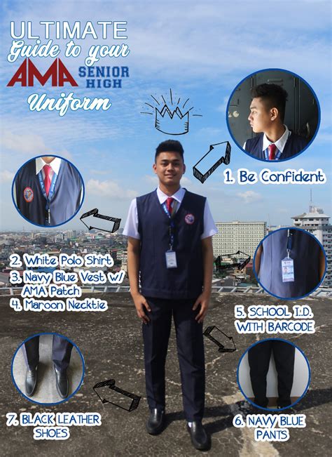 Wear the uniform with pride.... - AMA Computer College Makati