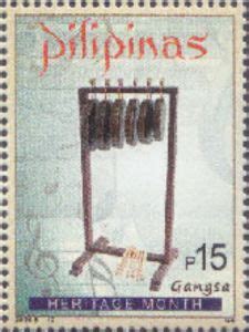 Stamp: Gangsa (Philippines(Philippine Traditional Musical Instruments ...