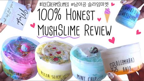 100% HONEST MUSH SLIME REVIEW | slime asmr | 남아공 슬라임 마켓 리뷰 - YouTube