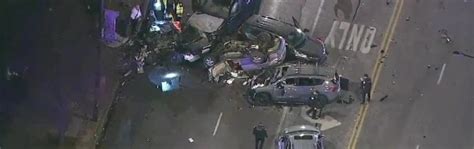 Chicago crash leaves 2 dead and 16 hurt including kids after 'stolen ...