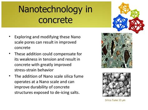 Nanotechnology in building construction materials