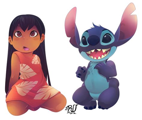 Lilo and stitch (fan art3/10) by phation on DeviantArt