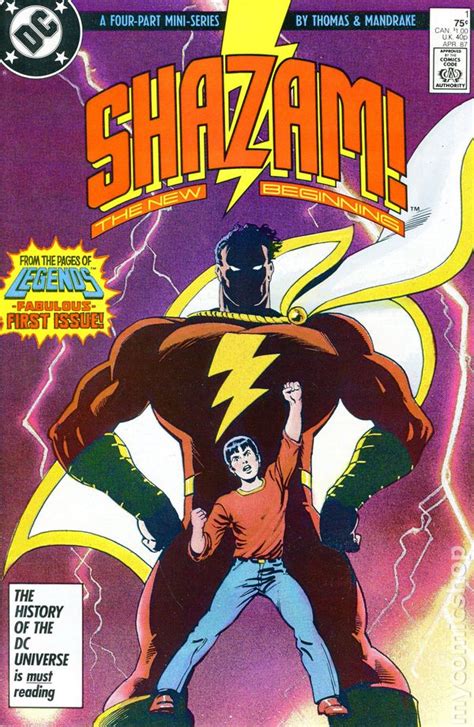 Shazam The New Beginning (1987) comic books