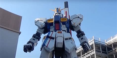 Watch Japan’s Latest Massive Gundam Statue Being Assembled