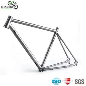 Durable Titanium Road Bike Frame Titanium Road Bicycle Frame with Disc ...