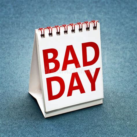 Bad day calendar stock image. Image of calender, office - 23472131