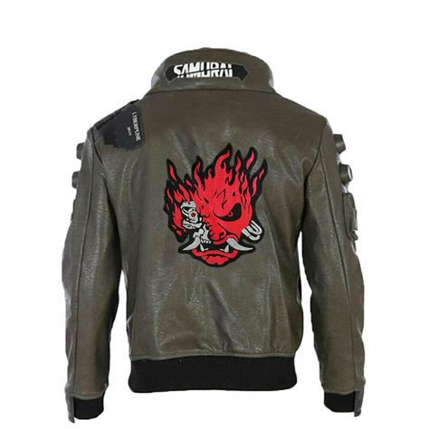 CYBERPUNK 2077 SAMURAI LEATHER JACKET