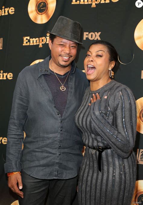 Terrence Howard et Taraji P. Henson à la soirée Empire à Los Angeles, le 20 mai 2016. - Purepeople