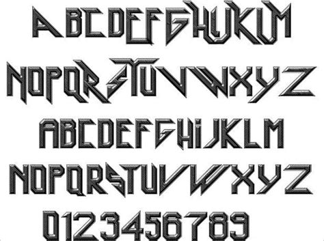 The Fonts that Rock: Collection of 44 Astonishing Free Rock Band Fonts