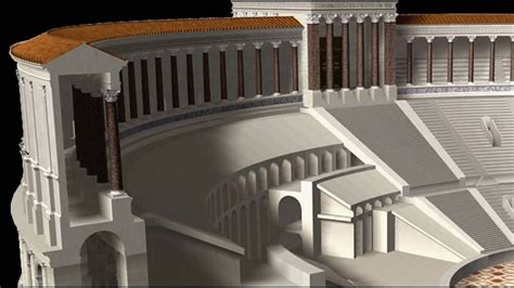 Ancient Rome: Theatre of Pompey HD - YouTube