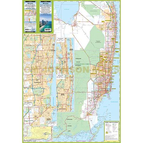 Miami / Fort Lauderdale / West Palm Beach, Florida Regional Map - GM ...