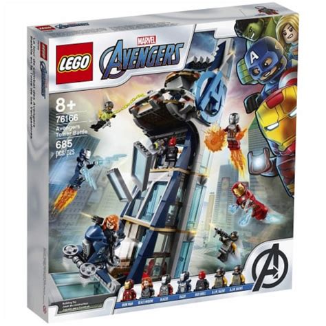 LEGO® 76166 Marvel Avengers Tower Battle Building Set, 685 pc - Kroger