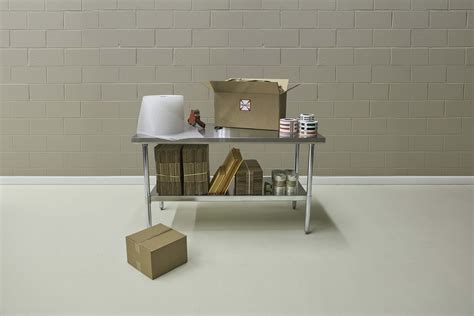 Stainless Steel Lab Table with Adjustable Shelf