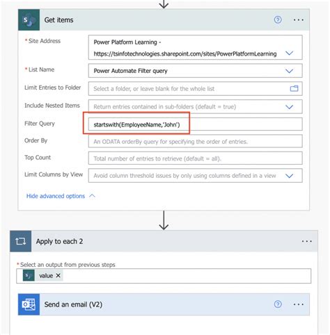 Power Automate Sharepoint List Odata Filter - Printable Online