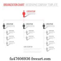 Free art print of Minimalist hierarchy chart template. Daily habit tracker template for ten ...
