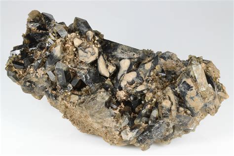 7" Smoky Quartz Crystal Cluster with Phantoms - Poland (#177266) For Sale - FossilEra.com