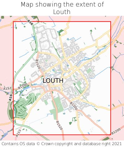 Where is Louth? Louth on a map