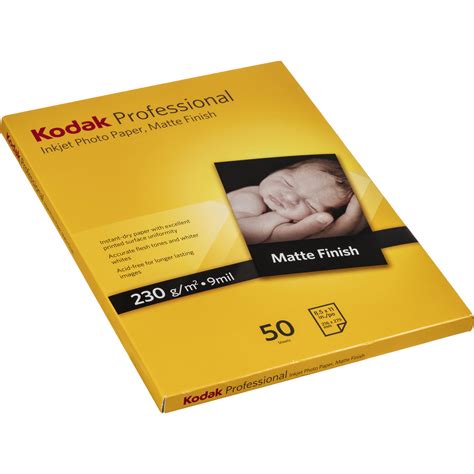 Kodak Professional Archival Inkjet Matte Photo Paper KPRO8511M
