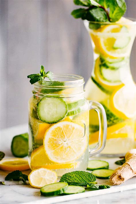 Cucumber Lemon Water - Easy Weeknight Recipes