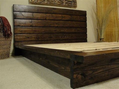 rustic bed | Rustic wood bed frame, Rustic bed frame, Rustic wood bed