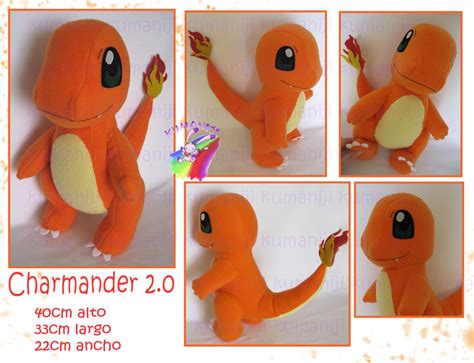 Charmander 2.0 plush hand made by chocoloverx3 on DeviantArt