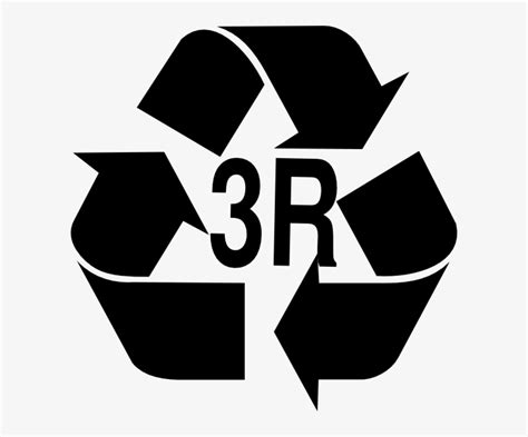 Reduce, Reuse, Recycle Clip Art - Reduce Reuse Recycle Logo Black And White Transparent PNG ...