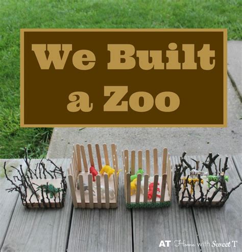 we built a zoo for children to play with