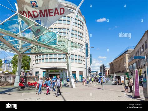 Bristol Broadmead Shopping centre Bristol city centre Bristol Avon Stock Photo, Royalty Free ...