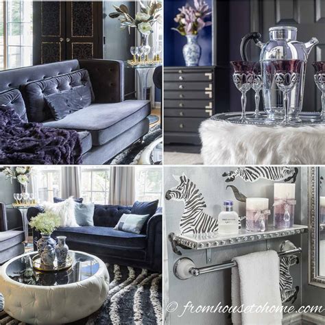 Glam Decorating Ideas: 15 Easy Ways To Add Glamour To Your Home - From House To Home