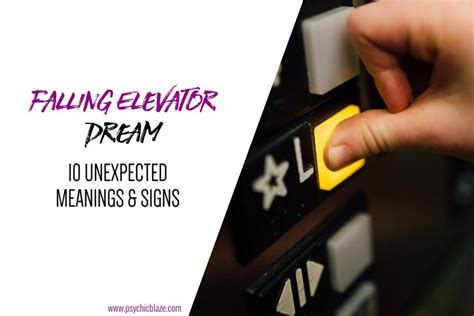 Falling Elevator Dream: 10 Unexpected Meanings & Signs