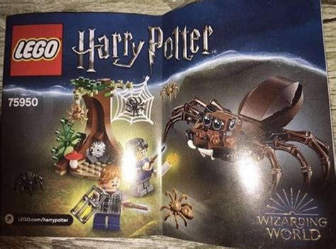 AnJ's Brick Blog: Lego Harry Potter Aragog and the Forbidden Forest ...