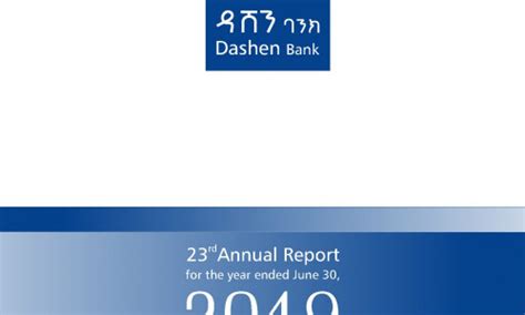 Dashen Bank: Annual Report 2019 - IslamicMarkets.com