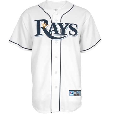 Majestic Tampa Bay Rays White Replica Baseball Jersey - Fanatics.com