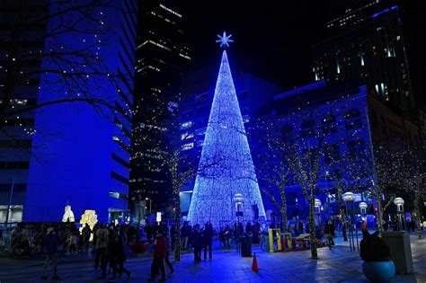 PHOTOS: Downtown Denver lights up for the holidays – The Denver Post