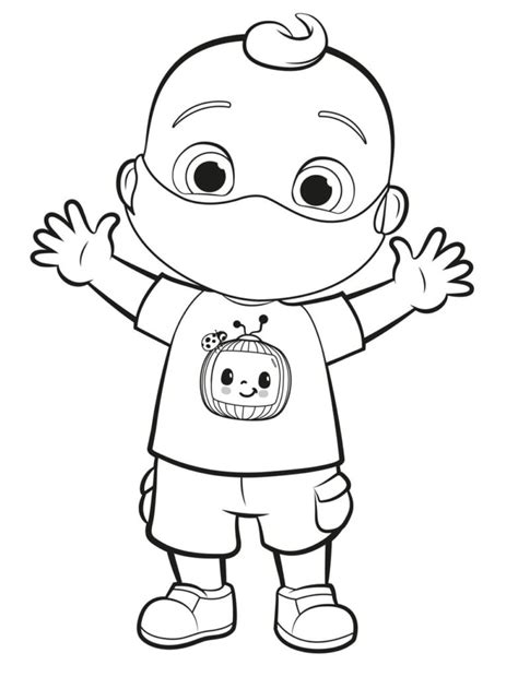 Cocomelon Coloring pages - 50 Coloring pages | WONDER DAY — Coloring ...