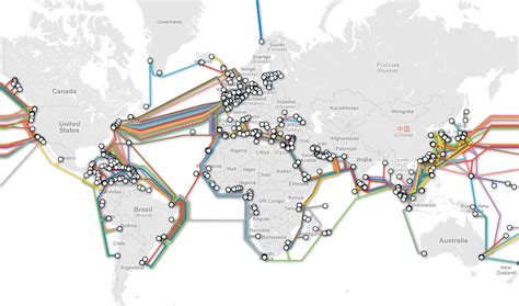 Internet World Map