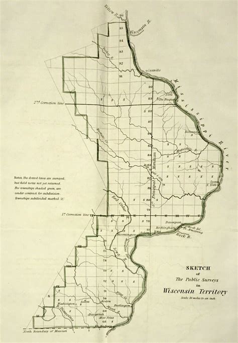 1837 – Welcome To Wisconsin Territory – Iowa District. | Our Iowa Heritage