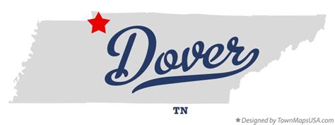 Map of Dover, TN, Tennessee