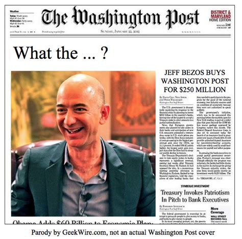 The Washington Post Faces Financial Challenges In Jeff Bezos' Second ...