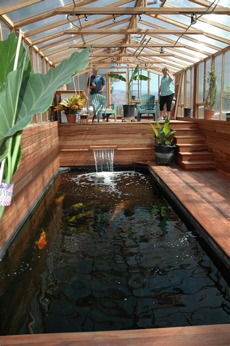 Aquaponics System - Inspirations Modern Indoor Fish Pond Design To Decoration Your Home Indoor ...