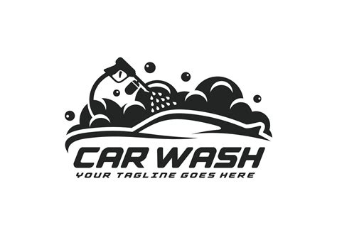 Car wash logo design vector illustration 13267728 Vector Art at Vecteezy