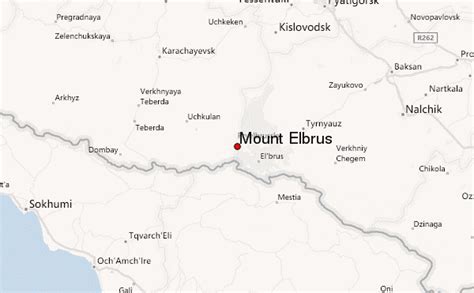 Mount Elbrus Russia Map - Eudora Rosabelle