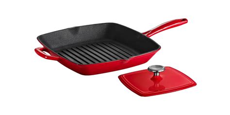 Amazon's #1 best-selling cast iron grill pan + press hits $35 ($10 off)