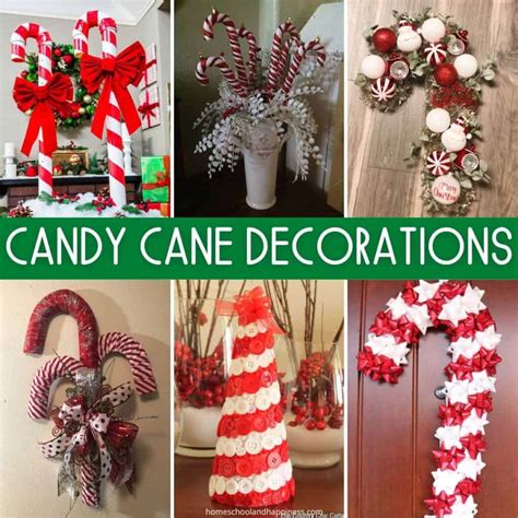 14 Creative Candy Cane Christmas Decor Ideas