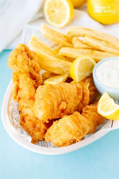 Homemade Fish and Chips Recipe (perfectly crisp and flaky!)