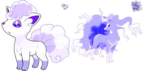 Shiny Do: Alolan Ninetales Line by SkydraoftheGoddesses on DeviantArt