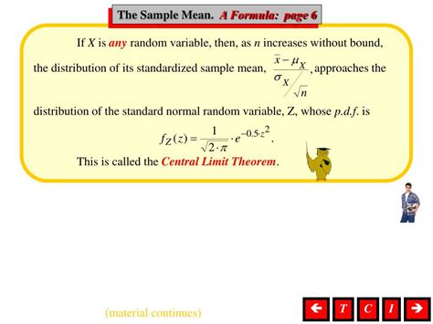 PPT - Sample Mean, A Formula PowerPoint Presentation, free download - ID:339657