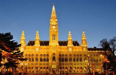 Vienna, City Hall (Austria). | Romantic adventures, City hall, Places